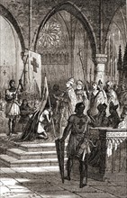 Louis VII à la Basilique Saint Denis.