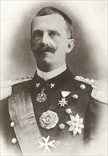Victor Emmanuel III, roi d'Italie.
