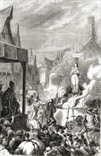 Mort de Jeanne d'Arc le 4 mai 1431.