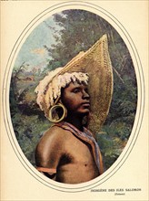 Native of the Salomon Islands.