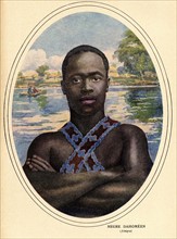 An African man from Dahomey.