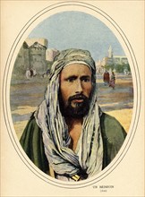 A Bedouin man.
