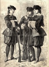 English voluntary riflewomen