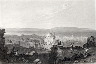 View over Acre (Palestine)