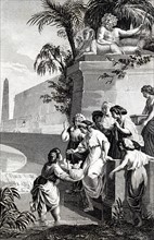 Passage de la Bible : Moïse sauvé des eaux