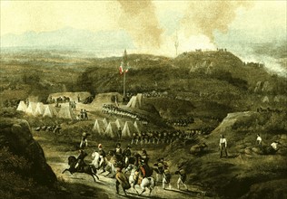 Reprise du camp de Peyrestortes aux Espagnols, 1793
