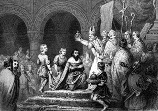 Sacre of Charlemagne, December 25, 800
