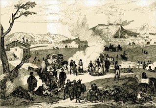 Campement des troupes napoléonniennes, 1er décembre 1805