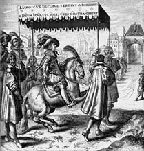 Entrée de Louis XIII à Reims le 14 octobre 1610