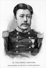 Portrait du vice-amiral Kabayama