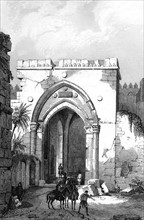 The Damascus Gate in Jerusalem