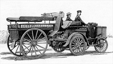 Steam-powered car by De Dion-Bouton, 1894