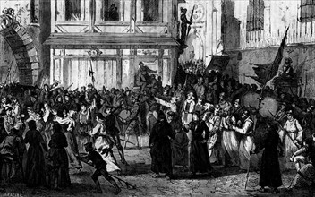 La procession de la Ligue à Paris, le 31 mai 1590