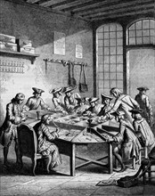 Employés de La Poste au 18e siècle