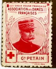 French stamp from 1916