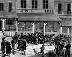 Salon des figures de cire à Paris