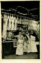 Butchers in 1900