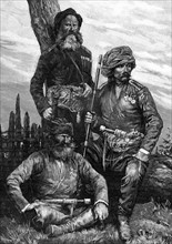 Georgian warriors