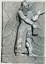 Winged God from Khorsabad
