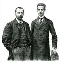 Gabriel Bonvalot et Henri d'Orléans