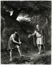 Timon et Apemantus