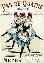 Pas de Quatre chanté (Concerts de Paris)