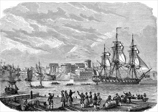 Le Port de BREST en 1791
