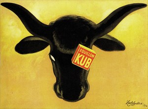Cappiello, affiche pour le bouillon Kub, 1930