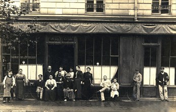 Café Restaurant en 1910