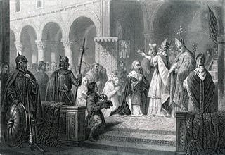 Charlemagne à ROME en 774