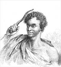 Chef TONGA, Océanie, 1834
