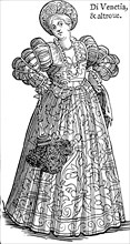 Costume de Venitienne au XVIème siècle