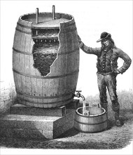 Fabrication du vinaigre en Allemagne en 1876