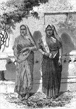 Jeunes femmes hindoues de basse caste