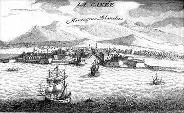 La Canée, Crète en 1717