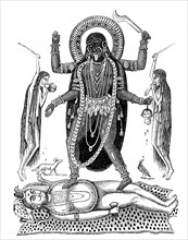 La Déesse KALI  (Mythologie Hindoue)