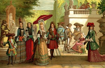 La mode et costumes sous LOUIS XIII et LOUIS XIV