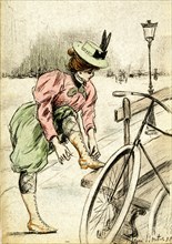 La Parisienne à vélo