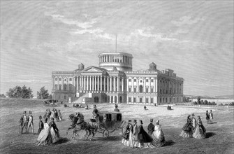 LE CAPITOLE à Washington en 1866