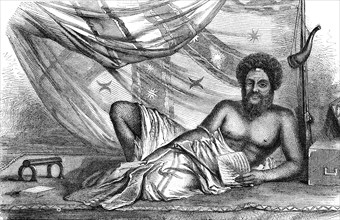 Le Roi des Îles FIDJI en 1869