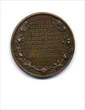 The Dreyfus Affair - Medal of General Mercier