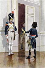 Napoleon 1er et le garde
