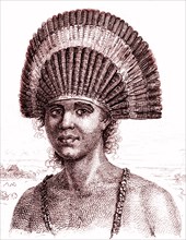 POULAHO, Roi d'Océanie- 1834