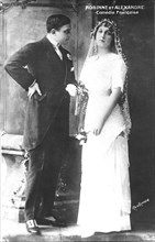 Gabrielle ROBINNE et René ALEXANDRE