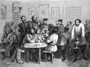 Cabaret russe en 1861