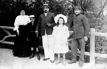 Une famille en 1918