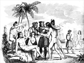 Amérindiens de San SALVADOR (Archipel des Bahamas)