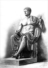 Statue de l'empereur romain CLAUDE