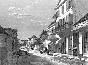 La Réunion, Saint Denis en 1862