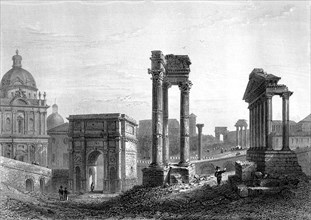 Les ruines du FORUM romain